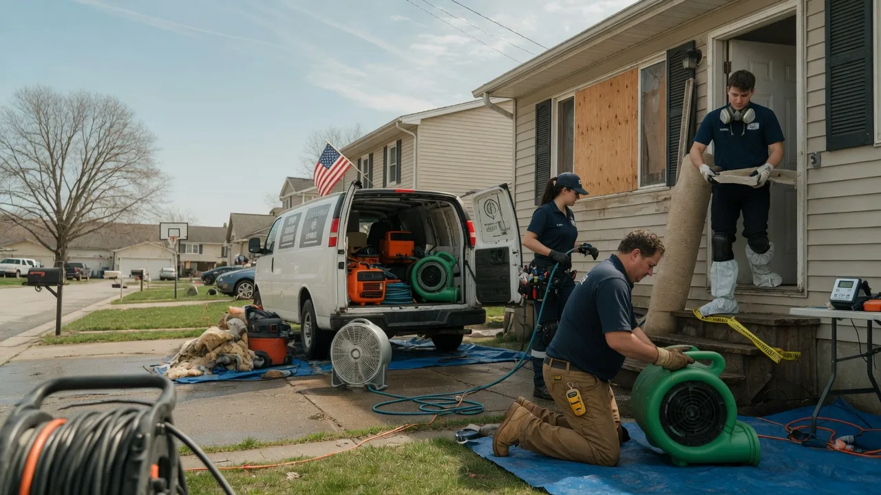 Water Damage Restoration in Rio, WI near me